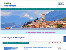 Tablet Screenshot of holiday-villa-renters.com